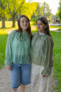 Polka blouse