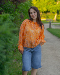 Polka blouse