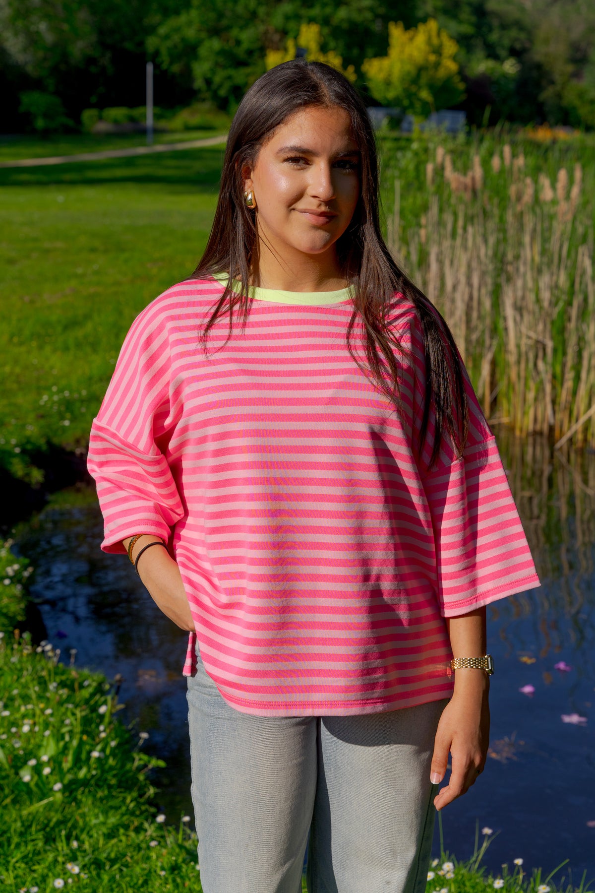 Lien Stripe Shirt
